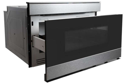 SMD2489ES Sharp 24" Smart Microwave Drawer - Stainless Steel